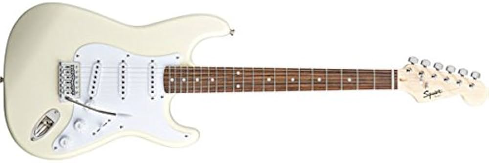 Squier Bullet Stratocaster ホワイト Fender Squier Bullet Stratocaster with Tremolo Electric Guitar